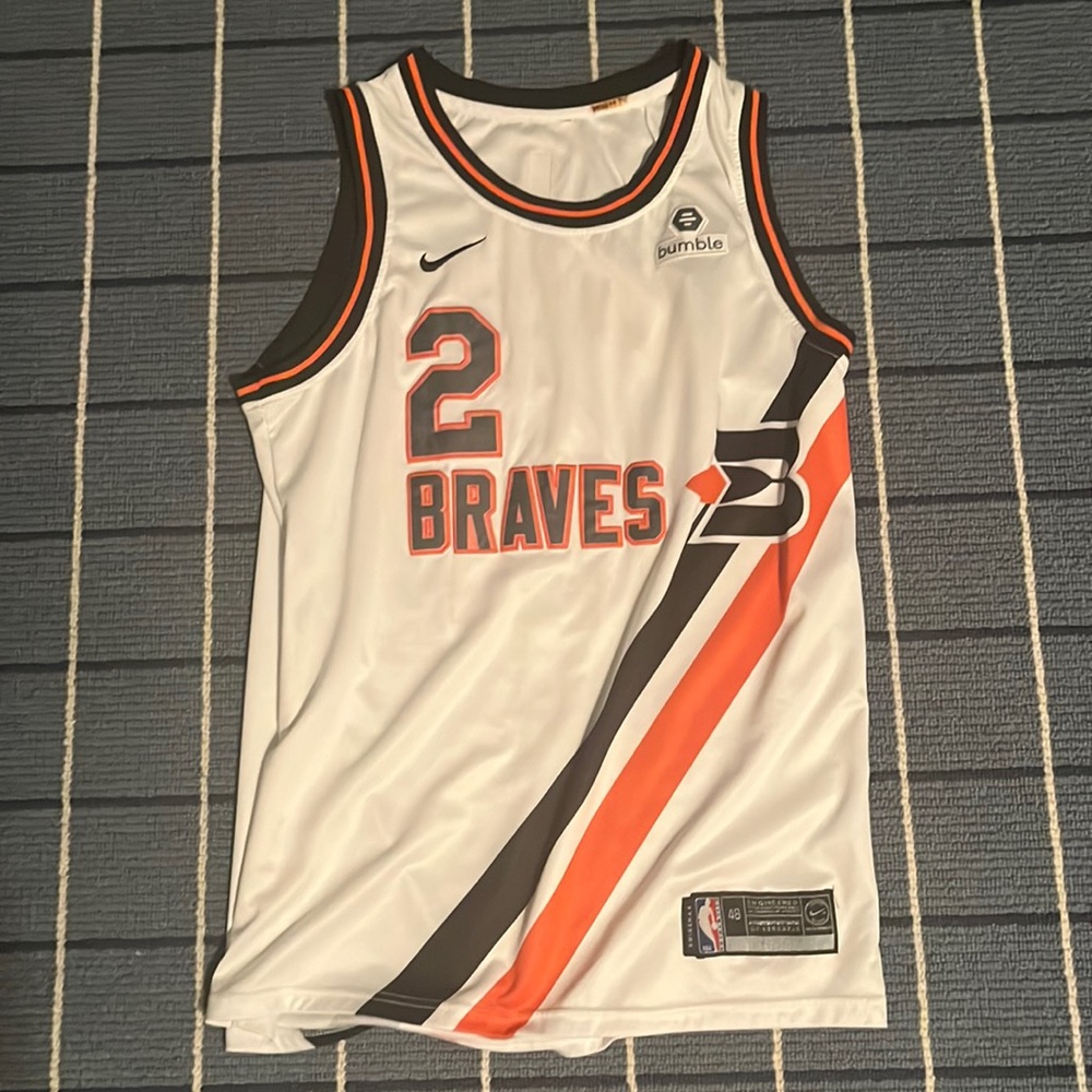 Los angles Clippers Kawhi Leonard classic edition braves fully stitched